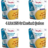 Yayla 4 Adet 250 gr Mercimek Çorbası Aç Isıt Ye Hazır Yemek
