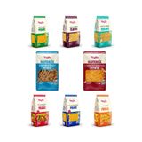 Yayla 8 Li Doğal Glutensiz Makarna serisi 400 Gr(Elbow-Penne-Fusulli-Risoni) SR01