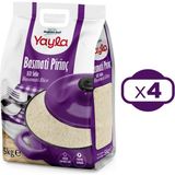 Yayla Bakliyat Basmati Pirinç 1121 Sella 5 kg x 4 Adet