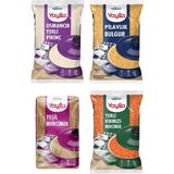 Yayla Bakliyat Paketi (Osmancık Pirinç 2 Kg, Pilavlık Bulgur 2 Kg, Yerli Kırmızı Mercimek 2 Kg, Yeşil Mercimek 1 Kg) - 7 kg