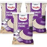 Yayla Bakliyat Yayla Basmati Pirinç 1 kg 3lü