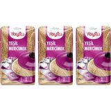Yayla Bakliyat Yayla Yeşil Mercimek 1 kg 3lü