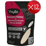 Yayla Baldo Pirinç ve Zenginleştirilmiş Pirinç Ürünü (A+B12+SE) 250 G X12 - 3 kg