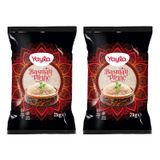 Yayla Basmati Pirinç, Premium Kalite, 2 kg Paket, 2'li Set