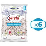Yayla Dermason Fasulye 1000 gr x 6 Adet
