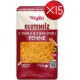 Yayla Glutensiz 3 Tahıllı ve 2 Bakliyatlı Penne Makarna 400 G X15 - 6 kg
