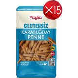 Yayla Glutensiz Karabuğday Penne Makarna 400 g x15 - 6 kg
