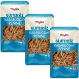 Yayla Glutensiz Karabuğday Penne Makarna 400 G X3 - 1,2 kg