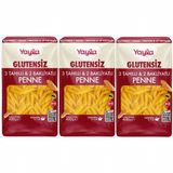 Yayla Glutensiz Makarna 3 Tahıllı 2 Bakliyatlı Penne 400 GR 3 Adet