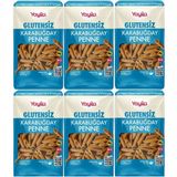 Yayla Glutensiz Makarna Karabuğday Penne 400 GR 6 Adet