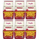 Yayla Glutensiz Makarna Mısır Sarı Mercimek Fusilli 400 GR 6 Adet