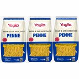 Yayla Glutensiz Makarna Mısır Sarı Mercimek Penne 400 GR 3 Adet