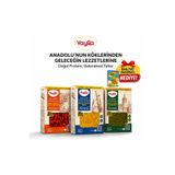 Yayla 🔥 Glutensiz & Proteinli Aile Paketi 3’lü – Kids Bakliyat Makarnası HEDİYE! 🎁