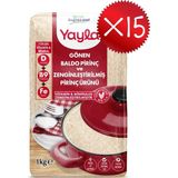 Yayla Gönen Baldo Pirinç ve Zenginleştirilmiş Pirinç Ürünü (D+B9+Fe) 1 kg X15 - 15 kg