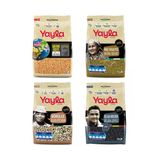 Yayla Gurme Sarı Kırık Bezelye/Maş Fasülye/Börülce/Beluga Mercimek 500 Gr 4’Lü Set