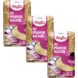 Yayla Iri Pilavlık Bulgur 1 kg x3 - 3 kg