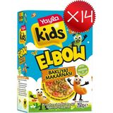 Yayla Kids Kinoalı Sebzeli 3 Renkli Elbow Bakliyat Makarnası 250 G X14 - 3,5 kg