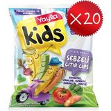 Yayla Kids Peynir Çeşnili Sebzeli Baklagil Cipsi 30 G X20 - 600 gr