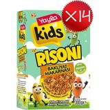 Yayla Kids Sebzeli 3 Renkli Risoni Bakliyat Makarnası 300 G X14 - 4,2 kg