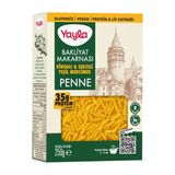 YAYLA Kinoalı ve Sebzeli Yeşil Mercimek Penne Bakliyat Makarnası 250g