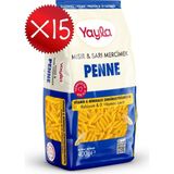 Yayla Mısır ve Sarı Mercimek Penne Makarna 400 G X15 - 6 kg