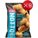 Yayla Notto Fıstık Ezmeli ve Ballı Protein Cipsi 50 G X8 - 400 gr