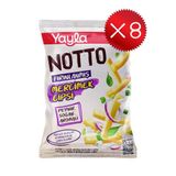 Yayla Notto Peynir Soğan Aromalı Mercimek Cipsi 55 g x8
