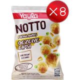 Yayla Notto Süt Mısır Çeşnili Bezelye Cipsi 55 G X8 - 440 gr