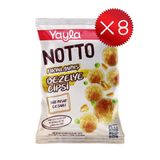 Yayla Notto Süt Mısır Çeşnili Bezelye Cipsi 55 g x8