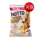 Yayla Notto Yer Fıstığı Ezmeli Nohut Cipsi 55 g x8