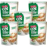Yayla Onlife Beyaz Çikolatalı Antep Fıstıklı ve Çilekli Granola 200 G X5 - 1 kg