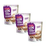 Yayla Onlife Bitter Çikolatalı Fındıklı ve Vişneli Granola 200 g x3