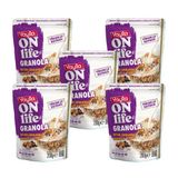 Yayla Onlife Bitter Çikolatalı Fındıklı ve Vişneli Granola 200 g x5