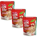 Yayla Onlife Elmalı Fındıklı ve Tarçınlı Ince Öğütülmüş Yulaflı Müsli 250 G X3 - 750 gr