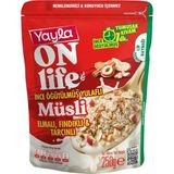 Yayla Onlife Elmalı Fındıklı ve Tarçınlı Ince Öğütülmüş Yulaflı Müsli 250 G
