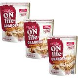 Yayla Onlife Hurmalı ve Elmalı Granola 200 G X3 - 600 gr