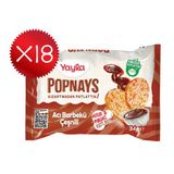 Yayla Popnays Acı Barbekü Çeşnili Mısır ve Pirinç Patlağı 34 g x18