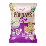 Yayla Popnays Cips Ekşi Krema & Soğan Üçgen Thin Cips 80 Gram