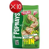 Yayla Popnays Gurme Bahçe Bitkileri Çeşnili Ispanak ve Pancarlı Ince Pirinç Patlağı 80 G X10 - 800 gr