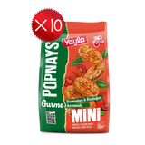 Yayla Popnays Gurme Domates ve Fesleğen Aromalı Mini Mısır ve Pirinç Patlağı 50 g x10