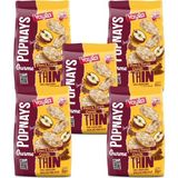 Yayla Popnays Gurme Elma ve Tarçın Çeşnili Kepekli Ince Pirinç Patlağı 80 G X5 - 400 gr