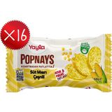 Yayla Popnays Süt Mısırı Çeşnili Mısır ve Pirinç Patlağı 68 G X16 - 1,02 kg