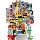 Yayla Ramazan Erzak Yardım Paketi Kumanya Kolisi Kahvaltı ve Sahur Seti Mega 44 Parça Ürün