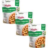 Yayla Yemek Hazır Sebzeli Tavuk Sote 200 gr X3 - 600 gr