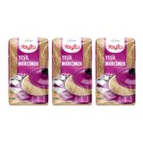 Yayla Yeşil Mercimek, Kuru Bakliyat, 1 kg Paket, 3'lü Set