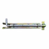 Yaylı Ferforje Mavzer Sürgü 35X300mm Kapı Pencere Kilidi Dayanıklı Metal Güvenlik Sürgüsü
