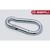 Yaylı Karabina, Çengel, Kanca 8mm - 2 Adet - Renkli