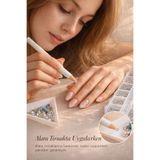 YAYOGE Nail Art Swaroski 1000 Adet Taş Set/balmumu Beyaz Taş Tutucu Kalem