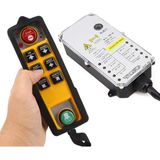 Yayu Yu-6 Kaldıraç Kontrolörü – Vinç Radyo Uzaktan Kumanda (Tek Saplı, 36V, 800MHZ)