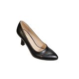 Yaz Kış Ayakkabı YAZKIŞ Kadın Siyah Krem Cilt 7cm Kadeh Topuk Stiletto Siyah 40